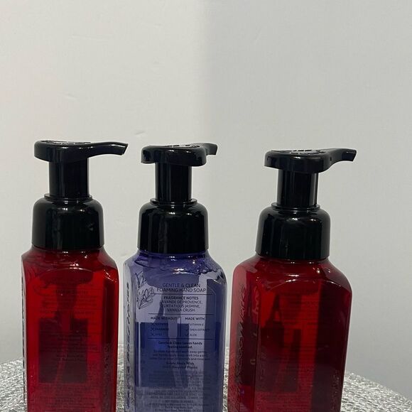 Bath & Body Works Emily in Paris Foaming Hand Soap Set of 3 NWT - Picture 2 of 2